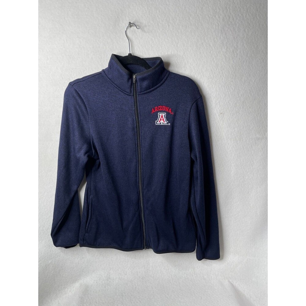 Arizona Wildcats U of A Blue  Zipper Jacket w/ Pockets Women's L 12/14